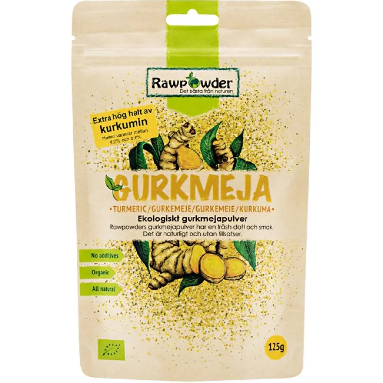 Gurkmejapulver, 125 g