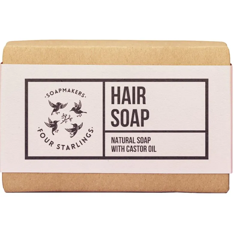 Hair Soap with Castor Oil, 110 g