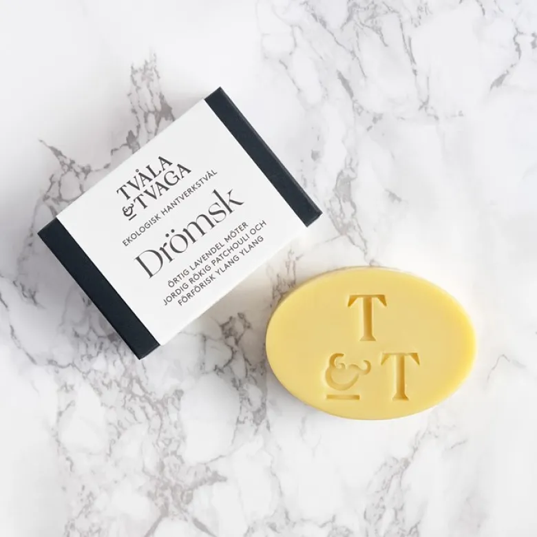 Hantverkstvål Drömsk - Lavendel, Patchouli & Ylang Ylang, ca. 120 g