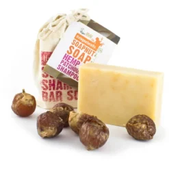 Hemp & Patchouli Soapnut Shampoo Bar, 90 g