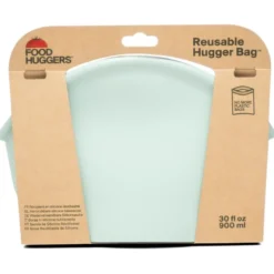 Hugger Bag Förvaringspåse Silikon - Jade Solid, 900 ml