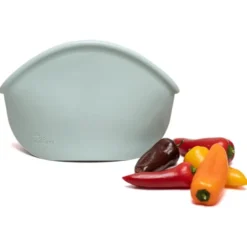 Hugger Bag Förvaringspåse Silikon - Jade Solid, 900 ml