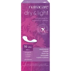 Inkontinensskydd Dry & Light Plus, 16 st