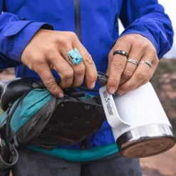 Isolerad Camp Mug - Matte White, 355 ml