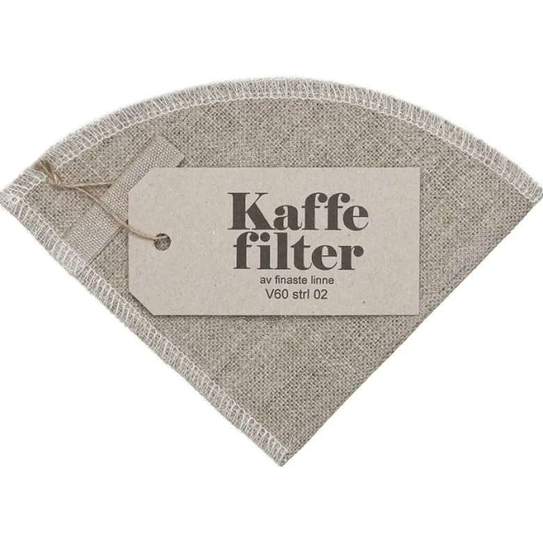 Kaffefilter Linne V60 stl. 02