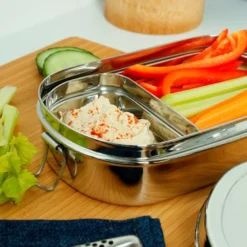 Kangra Lunchlåda Rostfritt stål 2-i-1, 800 ml