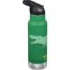 Kid Classic Isolerad Vattenflaska - Dino Skate, 355 ml