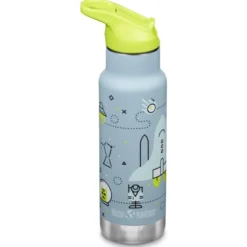 Kid Classic Isolerad Vattenflaska - Launch Plan, 355 ml