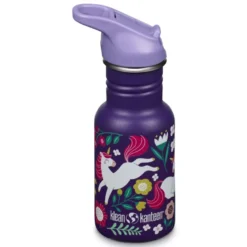 Kid Classic Vattenflaska - Leaping Unicorns, 355 ml