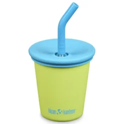 Kids Cup med Sugrörslock - Juicy Pear, 296 ml