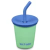 Kids Cup med Sugrörslock - Spring Bud, 296 ml