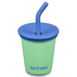 Kids Cup med Sugrörslock - Spring Bud, 296 ml