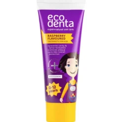 Kids Toothpaste with Fluoride & Raspberry flavour, 75 ml