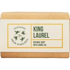King Laurel Natural Bar Soap, 110 g