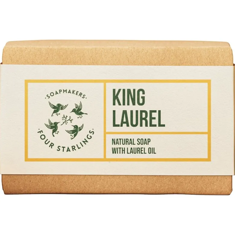 King Laurel Natural Bar Soap, 110 g