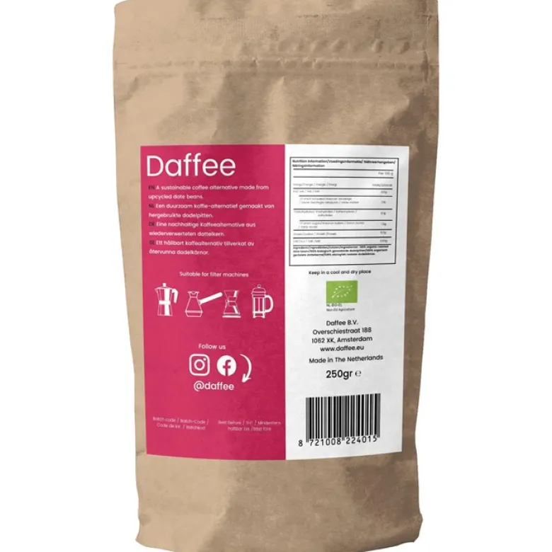 Koffeinfritt Dadelkaffe Pure, 250 g