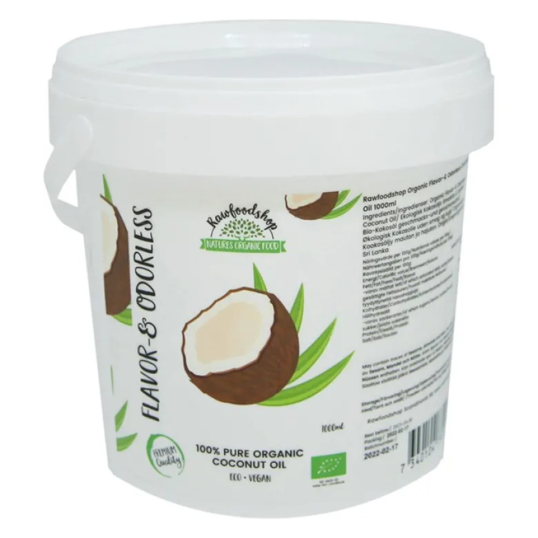 Kokosolja Smak- & Doftfri, 1 L