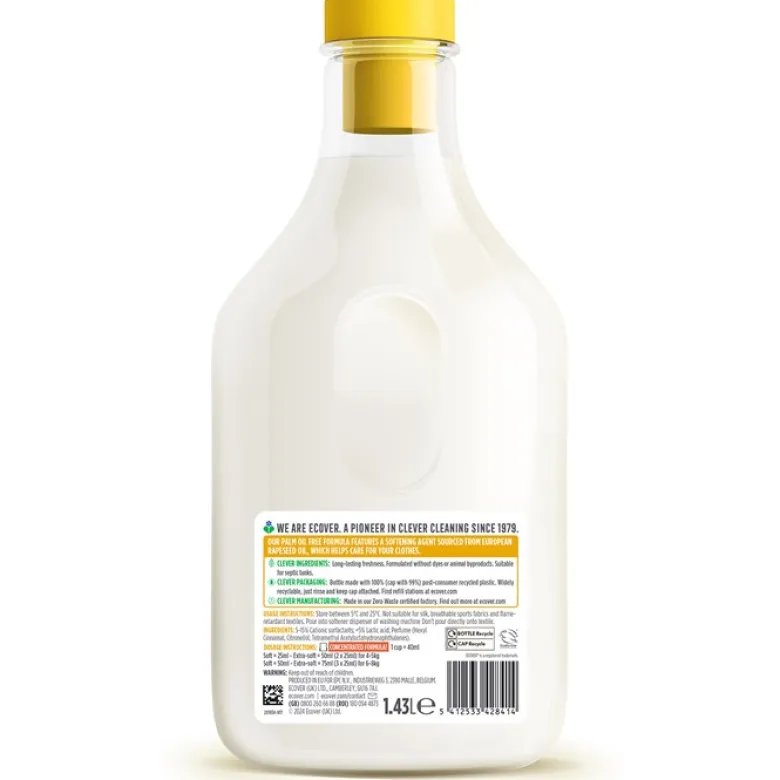Koncentrerat Sköljmedel Gardenia & Vanilla, 1,43 L