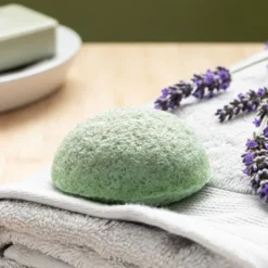 Konjac Sponge Green Tea & Green Clay