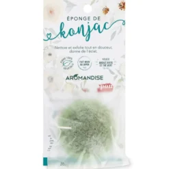 Konjac Sponge Green Tea & Green Clay