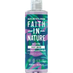 Lavender & Geranium Body Wash, 400 ml
