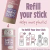 Lavender & Vanilla Refillable Deodorant Stick, 84 g