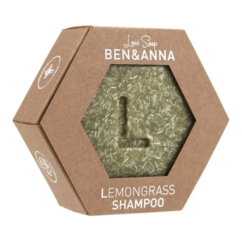 Lemongrass Solid Shampoo, 60 g