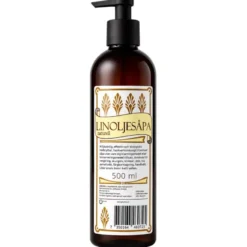 Linoljesåpa Naturell i PET-flaska, 500 ml