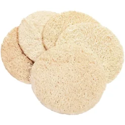 Loofah Peeling Pads, 5-pack