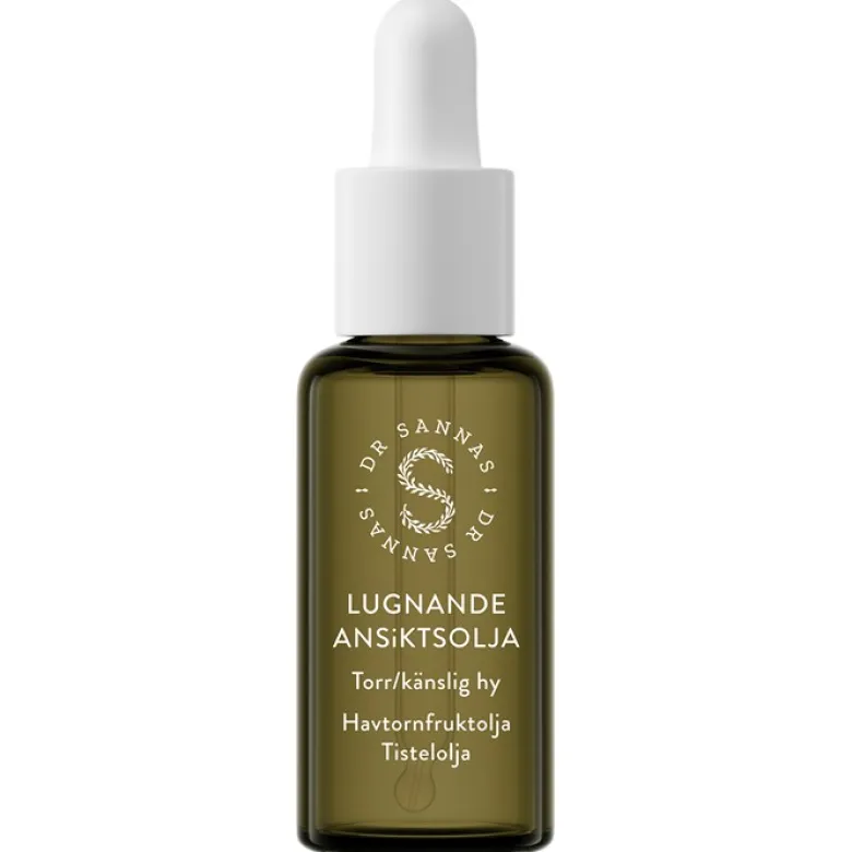 Lugnande Ansiktsolja för torr/känslig hy, 30 ml