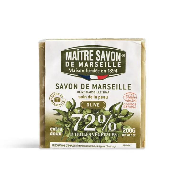 Marseilletvål Kub, 200 g