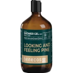 Mens Shower Gel 2-in-1 Organic Stone Pine, 500 ml