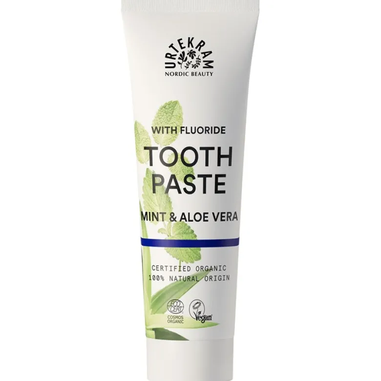 Mint & Aloe Vera Toothpaste with Fluoride, 75 ml