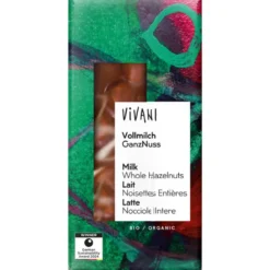 Mjölkchoklad med Hela Hasselnötter, 100 g