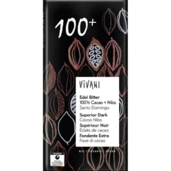 Mörk Choklad med Kakaonibs 100%, 80 g