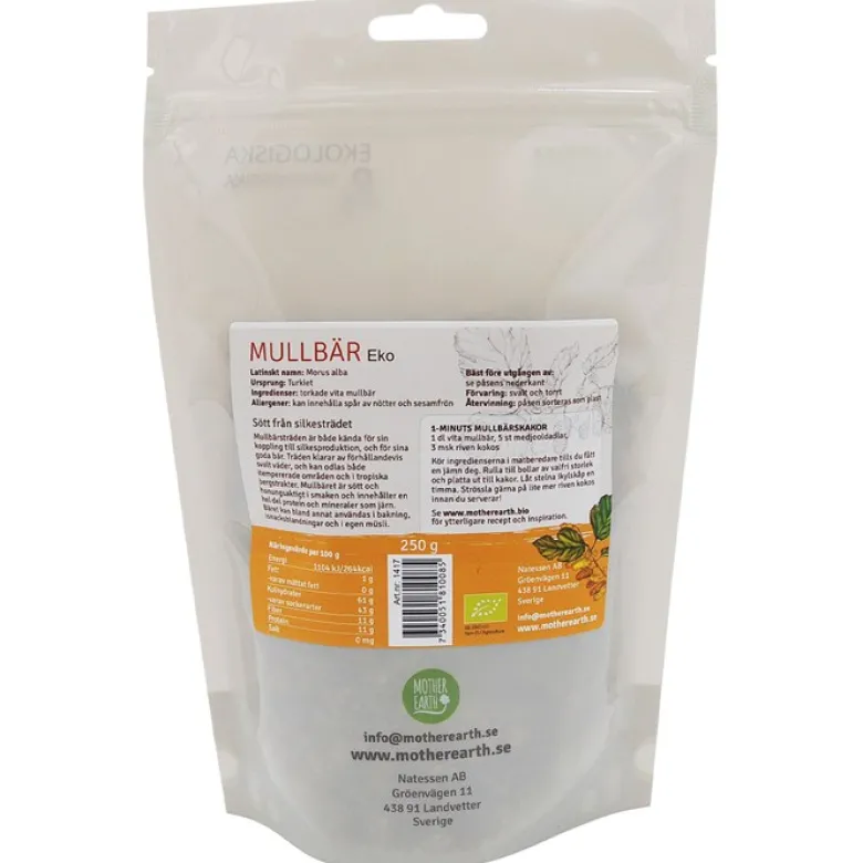 Mullbär, 250 g