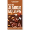 Mylkchoklad med Rostad Mandel & Mullbär, 60 g
