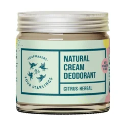 Natural Cream Deodorant - Citrus-Herbal, 60 ml