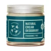 Natural Cream Deodorant - Fragrance Free, 60 ml