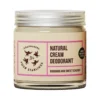 Natural Cream Deodorant Soda Free - Rhubarb & Sweet Cherry, 60 ml