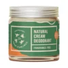 Natural Cream Deodorant Soda & Fragrance Free, 60 ml
