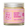 Natural Cream Deodorant Soda Free - Vanilla & Palmarosa, 60 ml