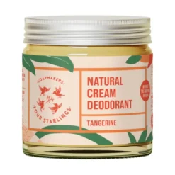Natural Cream Deodorant Soda Free - Tangerine, 60 ml