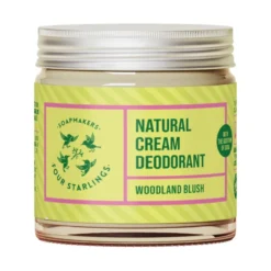 Natural Cream Deodorant - Woodland Blush, 60 ml