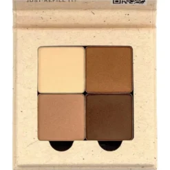 Natural Quattro Eyeshadow - Coffee & Cream, 8 g