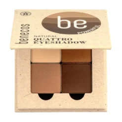 Natural Quattro Eyeshadow - Coffee & Cream, 8 g