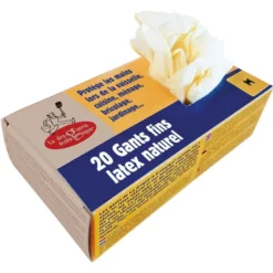 Naturgummihandskar Tunna, 20-pack