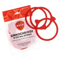Naturgummiringar till Weck Jars, 10-pack