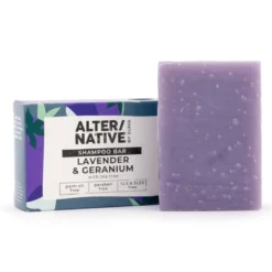 Naturlig Schampotvål - Lavender & Geranium, 95 g