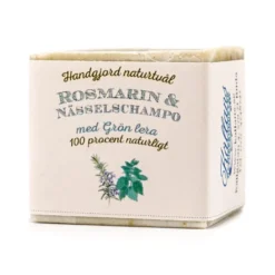 Naturlig Schampotvål Rosmarin & Nässla, ca. 125 g